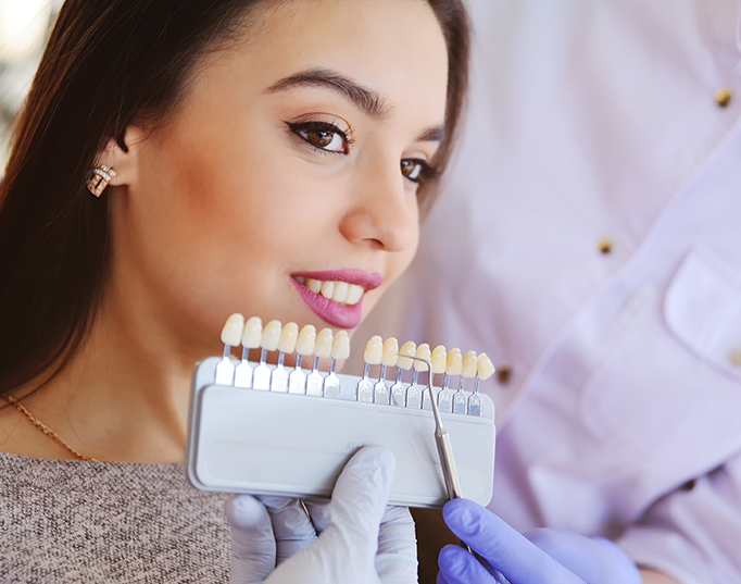 What is the procedure for composite veneers?